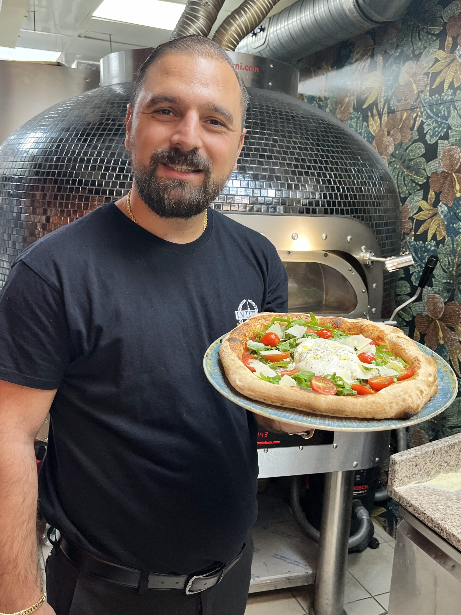 Georges fondateur de Lutetia Pizza